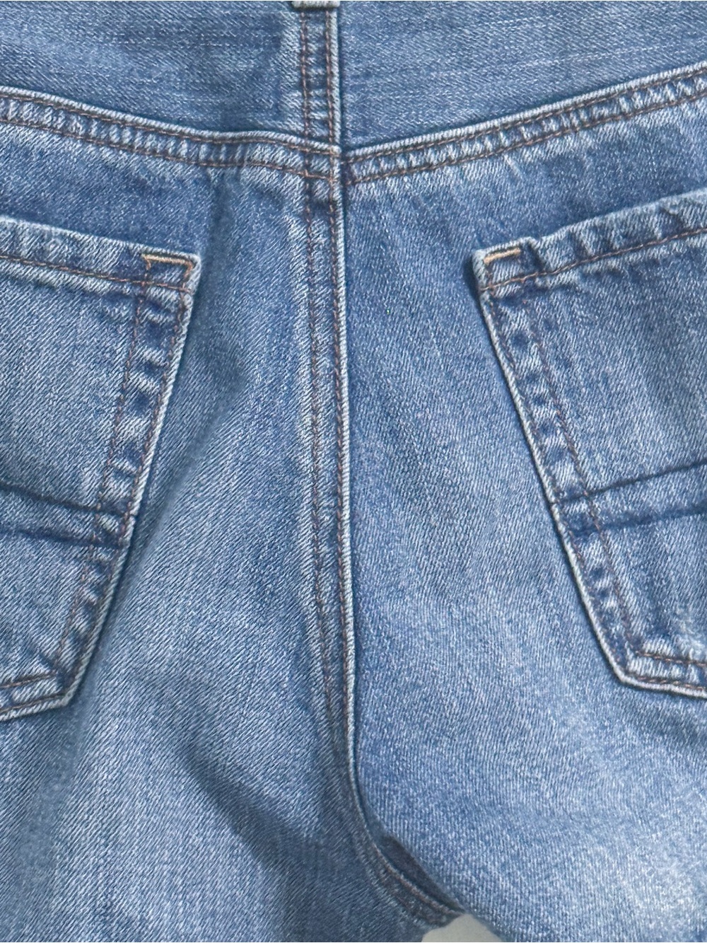 American Eagle Outfitters Embroidered Blue Denim Cutoff Shorts - Picture 11 of 17